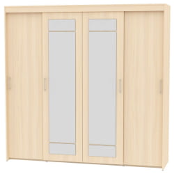 Шкаф-купе Т-5-230х235х60-М(ДМ-7) / T-5-230х235х60-M(ДМ-7)