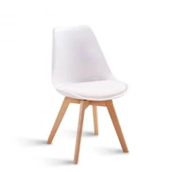 Стул со спинкой Еамес СC-034 Белый / Eames SC-034