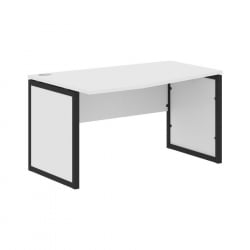 Стол письменный левый КСТЕН-КП КСКПCТ 149 Л Белый Антрацит / XTEN-QP XQPCT L
