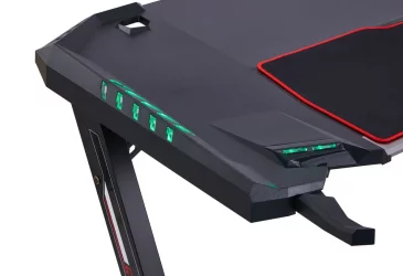 Геймерский стол Еурека З2 (c РГБ подсветкой) / Eureka Z2 (c RGB