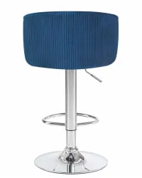 Стул барный ДОБРИН ДЭРCЙ Синий велюр 1922-20 / DOBRIN DARCY
