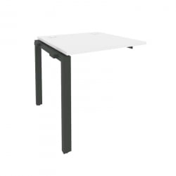 Наборный элемент рабочей станции на П-образном м/к ОНИКС О.МП-1.НРС-0.8 Белый Бриллиант/Антрацит / ONIX O.MP-1.NRS-0.8