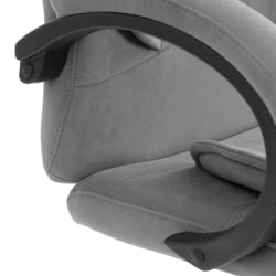 Кресло руководителя ОРЕОН металБЛ велюр, серый, 29 / OREON metalBL