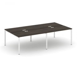 Рабочая станция двухсторонняя на 4 места CОНCЕПТ CН.ДРС-007 Дуб Мали Белый / CONCEPT CN.DRS-007