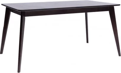 Стол обеденный Пегас 160кс95 Эмаль белая Морилка Орех / 160x95