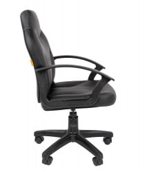 Офисное кресло для оператора CХАИРМАН 210 экокожа Черный / CHAIRMAN