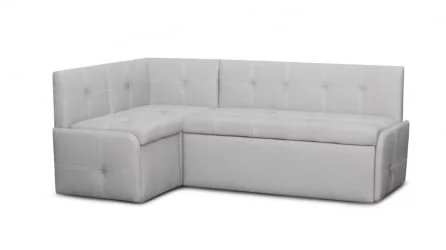 Кухонный уголок Вена иск.кожа Теос Вхите / Teos White