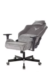 Геймерское кресло КНИГХТ Н1 ГРЕЙ / KNIGHT N1 GREY