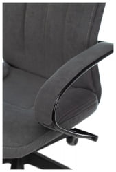 Кресло руководителя Бюрократ CХ-608Фабриc темно-серый Алфа 44 / CH-608Fabric Alfa