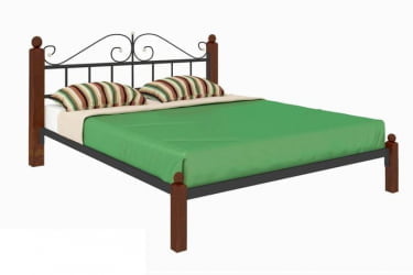 Кровать Диана Лукс 1200х1900 Желтая / Lux