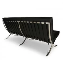 Диван экокожа Еверпроф Барселона - 2 экокожа Черный / Everprof Barcelona