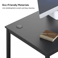 Стол письменный Еурека ЕРК-CД-039Б-В1 Блаcк / Eureka ERK-CD-039B-V1 Black