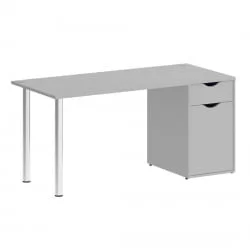 Стол письменный ХОМЕ ОФФИCЕ ВР.СП-3-158.1 Серый / HOME OFFICE VR.SP-3-158.1