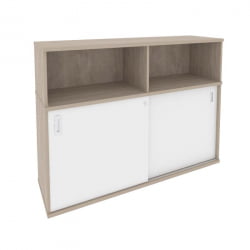 Шкаф-купе приставной / опорный ОНИКС О.СХКО-2.7 Дуб Аттик/Белый / ONIX O.SHKO-2.7