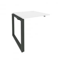 Наборный элемент рабочей станции на О-образном м/к ОНИКС О.МО-1.НРС-0.8 Белый Бриллиант/Антрацит / ONIX O.MO-1.NRS-0.8