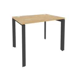 Стол рабочий на П-образном м/к ОНИКС О.МП-СП-1.7 Тиквуд Светлый/Антрацит / ONIX O.MP-SP-1.7
