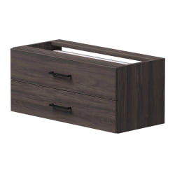 Модуль с ящиками для стеллажа металлического (комплект элементов стеллажа) Еверпроф ЕВО 254Н012 Дуб Пасадена Черный / Everprof EVO