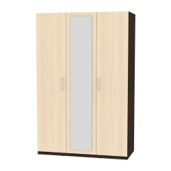 Шкаф распашный Р-198х135х45-1-М(Венге-ДМ) / R-198х135х45-1-M(Венге-ДМ)