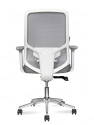 Кресло офисное Бест ЛБ вхите Греи / Best LB white Grey