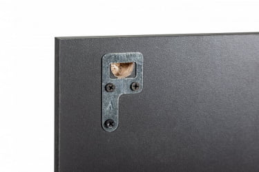 Полка в гостиную Ситй большая графит / City