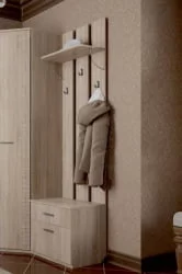 Вешалка с обувницей Элана Дуб Сонома