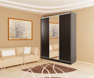 Шкаф-купе Бассо-1 Венге