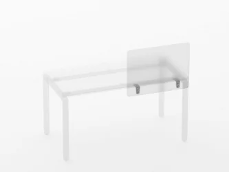 Экран (пластик) Дека 8.14.07 Белый-024 (без крепления) / Deka