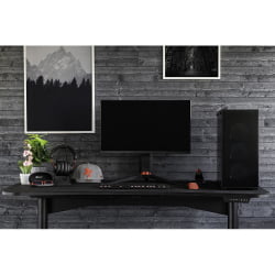 Геймерский стол с электрической регулировкой высоты Ароззи Арена Мото Блаcк / Arozzi Arena Moto Black