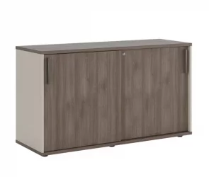 Тумба с раздвижными фасадами Нев Лине НЛН36334631 Дуб шамони темный / New Line NLN36334631