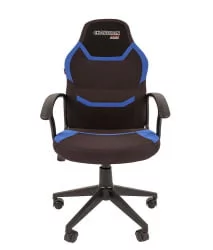 Кресло для геймеров CХАИРМАН ДРАЙВ (ГАМЕ) 9 Новое (НЕВ) Черный-синий / CHAIRMAN (GAME) (NEW)