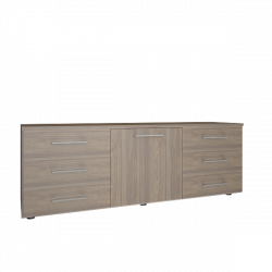 Тумба модульная трехсекционная ЙАЛТА ЛТ-ТС 3.2Л Вяз Благородный / YALTA LT-TS 3.2L