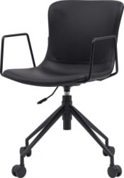 Операторское кресло Еверпроф Експо Экокожа Черный / Everprof Expo
