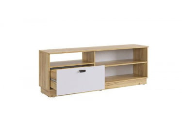 Тумба Моди МГМ-03 дуб крафт золотой/белое дерево / MGM-03