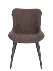 Стул Еверпроф Акуа Ткань Темно-коричневый / Everprof Aqua