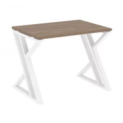 Стол рабочий ЛОФТ ВР.Л-СРЗ-1.7 Металл белый Дуб Аризона / LOFT VR.L-SRZ-1.7