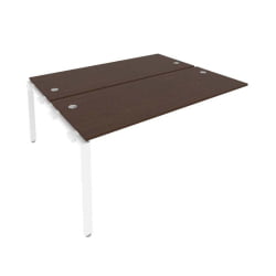 Проходной наборный элемент рабочей станции Метал Сйстем Б.ПРС-СП-2.5 Венге/Белый / Metal System