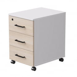 Тумба мобильная Еверпроф ЕВО 254Т001 Дуб Соната Белый / Everprof EVO