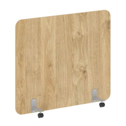 Перегородка на металлических опорах, на роликах Р-лине ДП.Р-140-120 Тиквуд Светлый / R-line DP.R-140-120