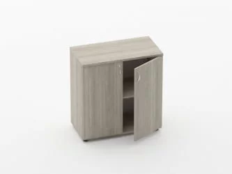 Шкаф низкий закрытый Твин 16.12.101 Дуб Сантана светлый / Twin