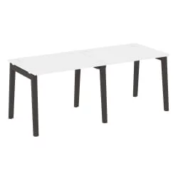 Рабочая станция ОНИКС ВООД ОВ.РС-2.1.8 Белый Бриллиант/Темный / ONIX WOOD OW.RS-2.1.8