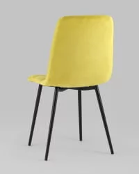 Стул Оливер велюр Золотистый / Oliver