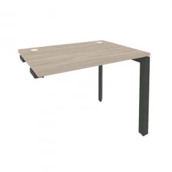 Стол-приставка на П-образном м/к к опорным элементам ОНИКС О.МП-СПР-1.7 Дуб Аттик/Антрацит / ONIX O.MP-SPR-1.7