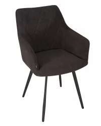 Стул обеденный ДОБРИН РОБЙ велюр Катаниа Еспрессо / DOBRIN ROBY Catania Espresso