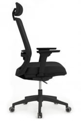 Кресло Ворк W-218C БЛАCК Черный / Work BLACK