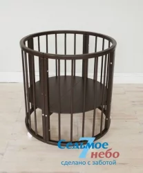 Кровать-трансформер 6-в-1 Меррй Хаппй 01 Венге / Merry Happy