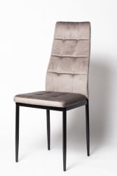 Стул Кафе-2 (ДC4032-Б) вельвет серый / Cafe-2 (DC4032-B)