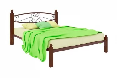 Кровать Каролина Лукс 1200х2000 Медная / Lux