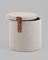 Пуф с ящиком Эркки КСС серый / XS