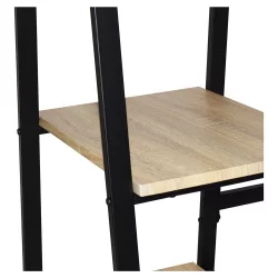 Письменный стол с полками БРАБИКС ЛОФТ CД-006 Дуб натуральный / BRABIX LOFT CD-006