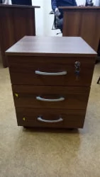 Тумба 3 ящика с замком Альфа 62.47